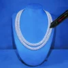 VVS Moissanite 10MM Cuban Link Chain