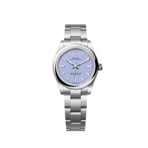 rolex-oyster-perpetual-277200-ladies-stainless-steel-lavender-dial-2025-rolex-1154758626 Oyster Perpetual 31mm 277200 DIWF Best Edition featuring a 31mm stainless steel case, smooth bezel, Oyster bracelet, sapphire crystal, and classic Oyster Perpetual styling.