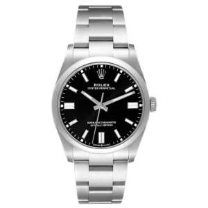 Oyster Perpetual 126000 36mm VSF 1:1 Best Edition with a Black Dial, stainless steel case, Oyster bracelet, sapphire crystal, and VS3235 automatic movement.