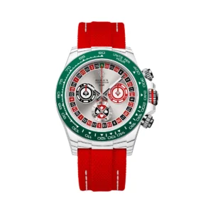 Daytona DIW White Carbon Lucky Player QF DIWF Best Edition featuring a 40mm white carbon case, Lucky Player QF dial, fixed tachymeter bezel