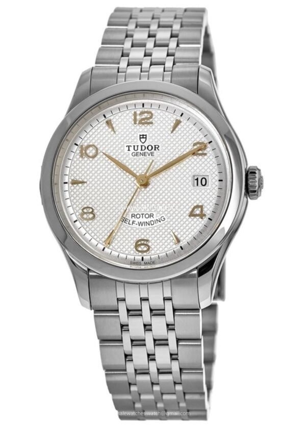 Tudor 1926 36mm M91450-0001 replica watch with silver-tone dial and steel-style bracelet