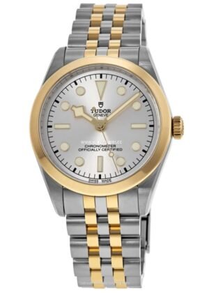 Tudor Black Bay 36 M79643-0002 replica watch with classic dial and integrated bracelet