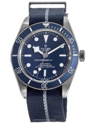 Tudor Black Bay Fifty-Eight M79030B-0003 replica watch with blue dial and blue bezel