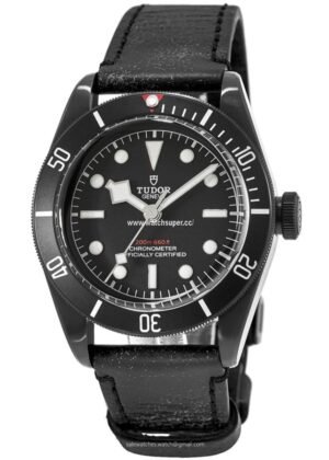 Tudor Heritage Black Bay M79230DK-0004 replica watch with black dial and black bezel